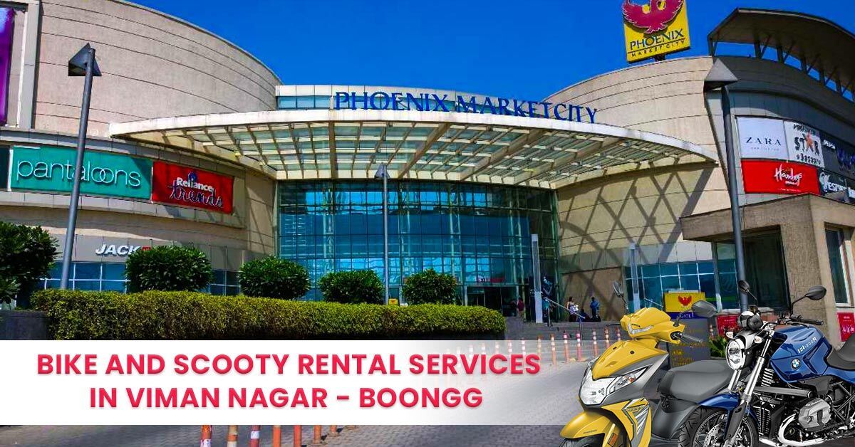 bike and scooty rental services in viman nagar
