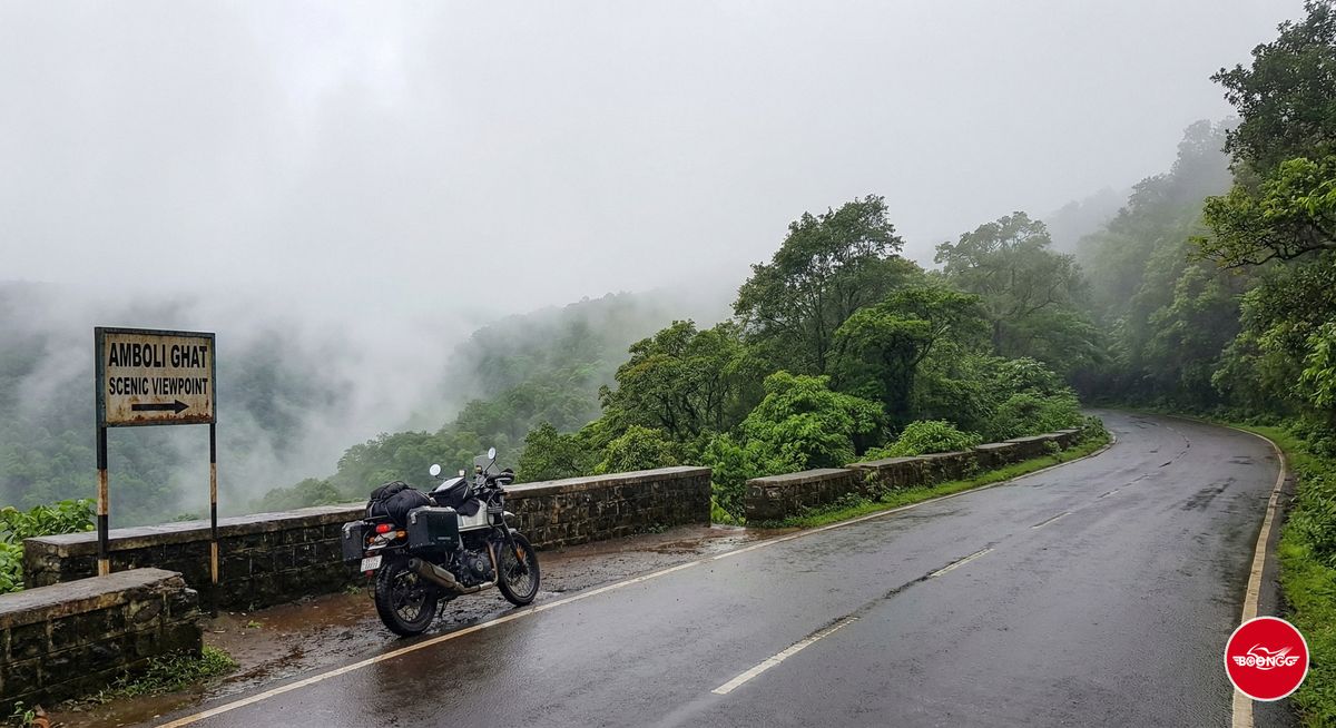 Amboli Ghat scenic winding mountain road through dense Western Ghats forest