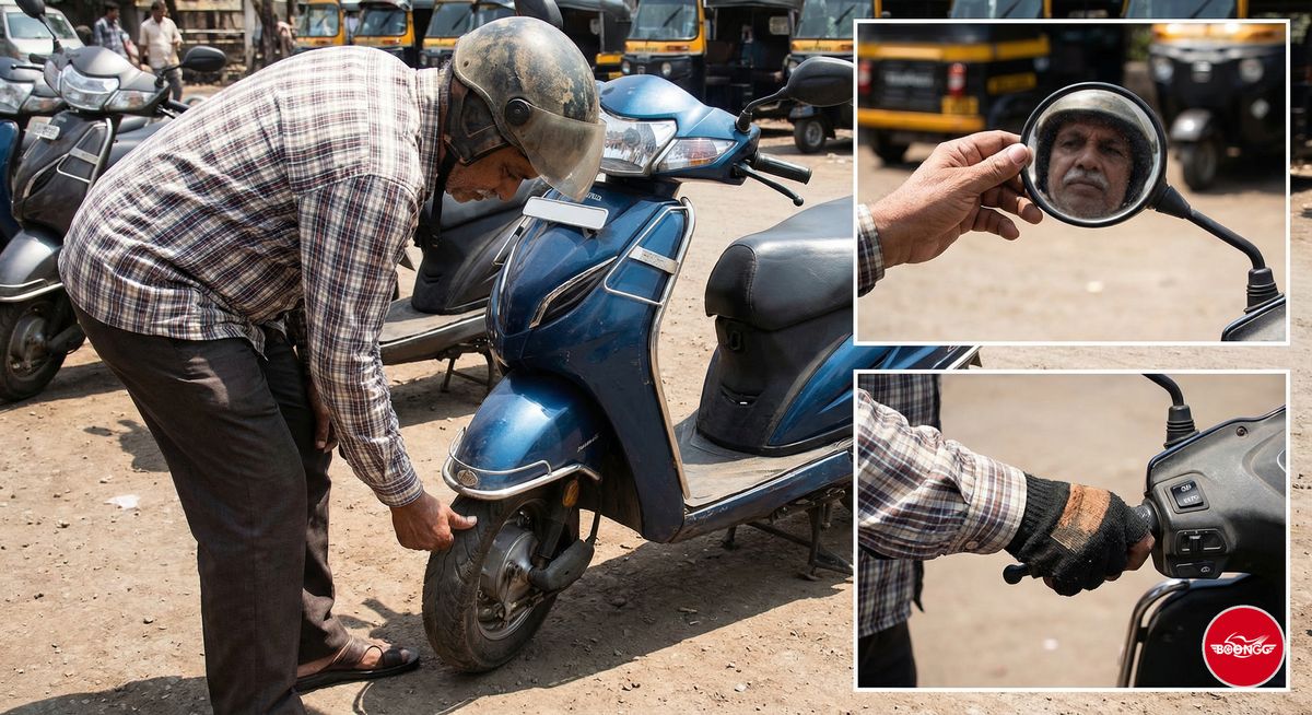 Pre-ride scooter inspection checklist