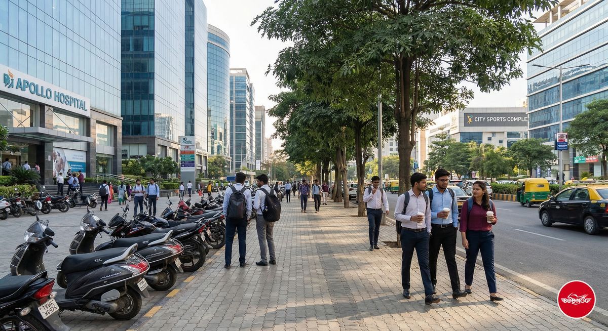 Balewadi commercial area near Jupiter Hospital Pune