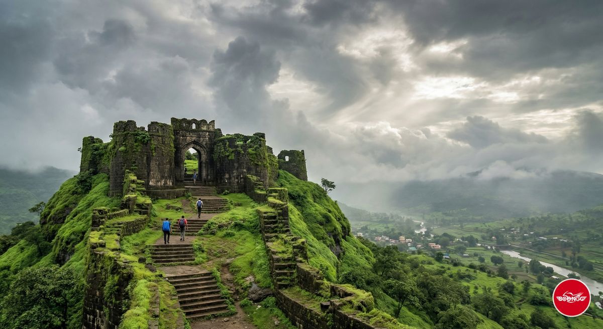 Hill fort near Pune weekend trekking spot