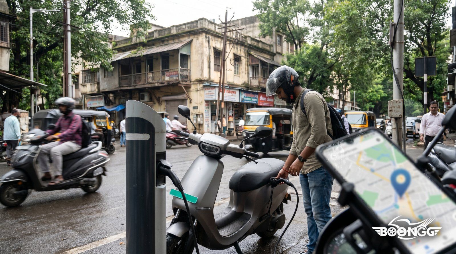 EV Scooter Charging Stations in Pune: Map and Rider Guide